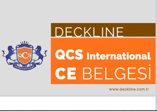 Deckline CE Belgesi
